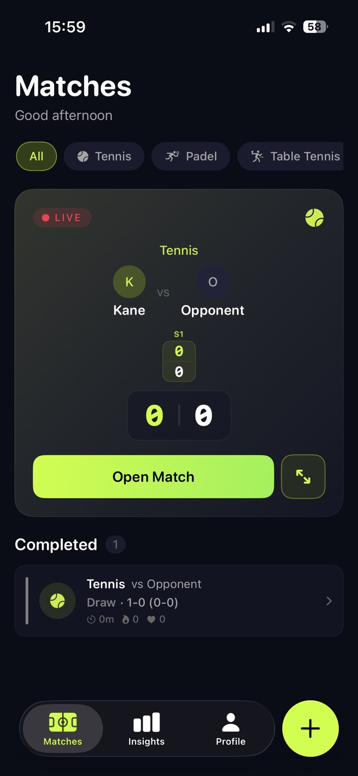 Scoryum — app screen